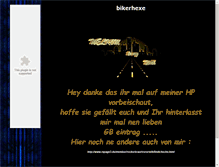 Tablet Screenshot of bikerhexe.repage7.de